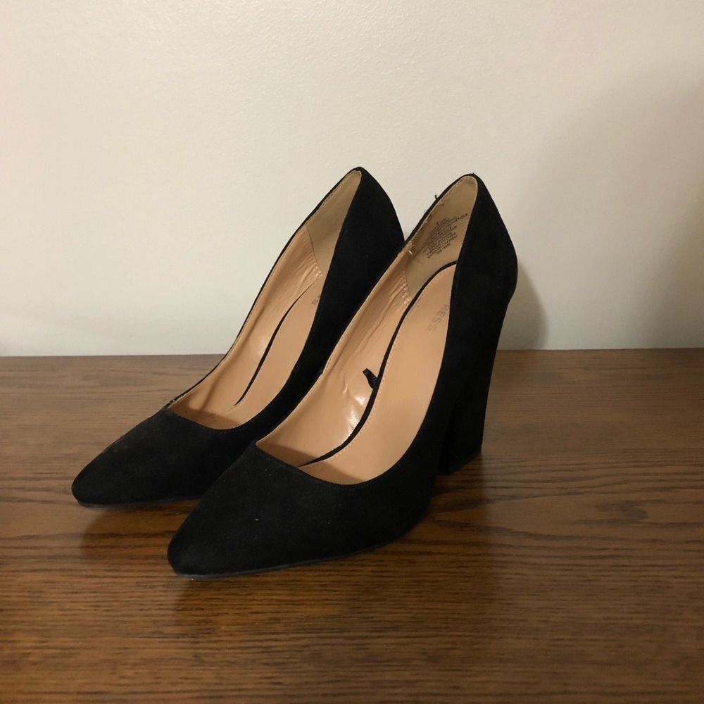 EXPRESS Black High Heels